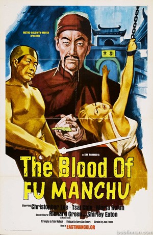 Movie Poster for The Blood Of Fu Manchu