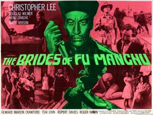 Movie Poster for The Brides Of Fu Manchu