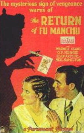 Movie Poster for The Return of Dr. Fu Manchu